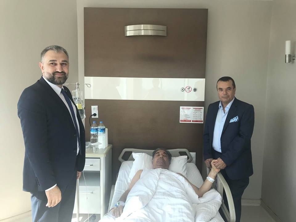 Kıbrıs Gazimiz Ziya Özçelebi’yi Ziyaret Ettik