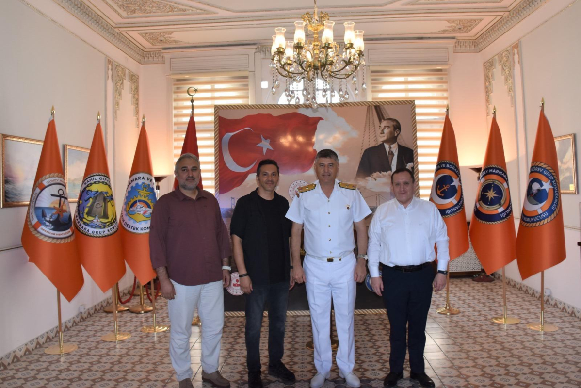 Sahil Güvenlik Marmara Ve Boğazlar Bölge Komutanımızı Ziyaret Ettik.