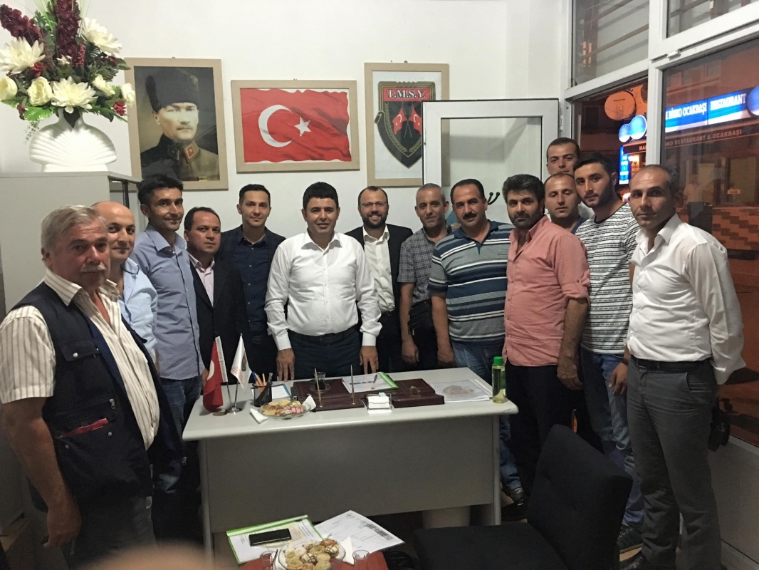Terörle Mücadele Sırasında Yaralanıp Gazi Sayılmayanlar Derneği´ni Ziyaret Ettik