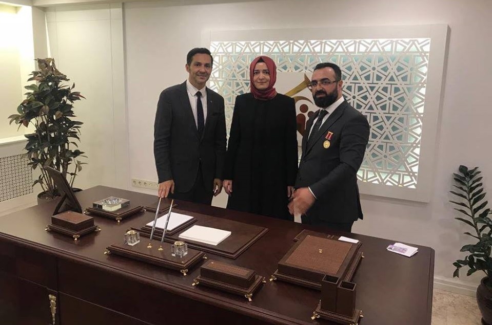 Aile Ve Sosyal Politikalar Bakanımız Sayın Fatma Betül Sayan İle Camiamız İçin İstişarelerde Bulunduk
