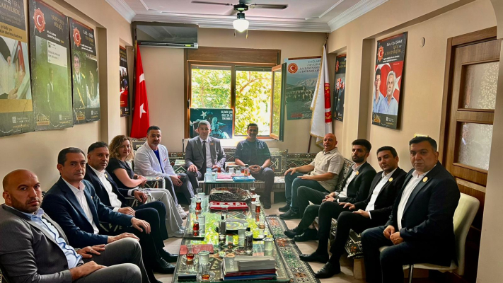Azerbaycanlı Gazetecilerimizden Vakfımıza Anlamlı Ziyaret