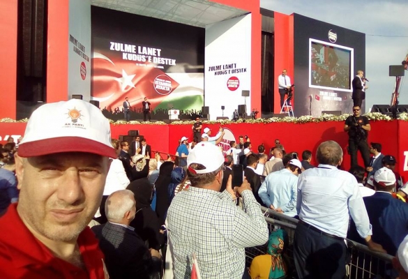 Zulme Lanet Kudüs´e Destek