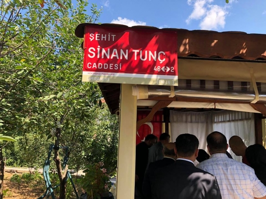 Şehit Sinan Tunç´un Ailesine Ziyaret