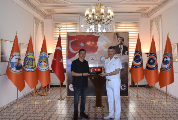 Sahil Güvenlik Marmara Ve Boğazlar Bölge Komutanımızı Ziyaret Ettik.