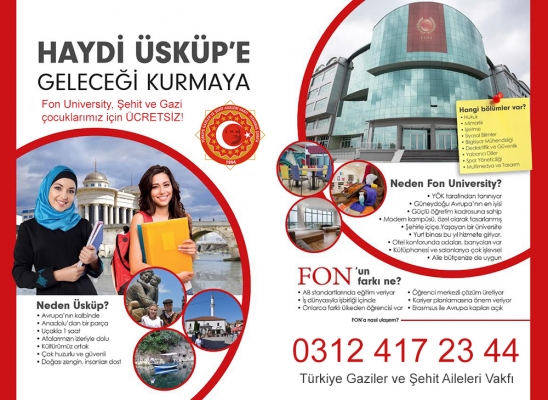 Üniversite Tanıtım Broşür
