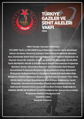 Askıda Senin De Bursun Olsun